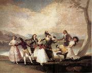 La Gallina Ciega Francisco Goya